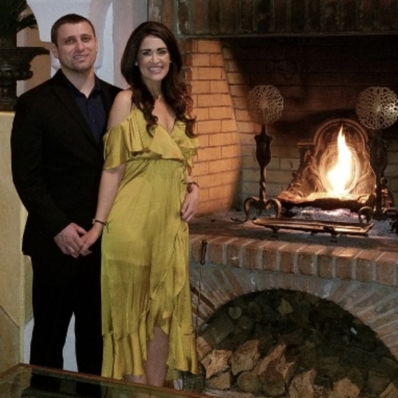 BARDOT golden dress from REVOLVE size 4 - Picture 2 of 7